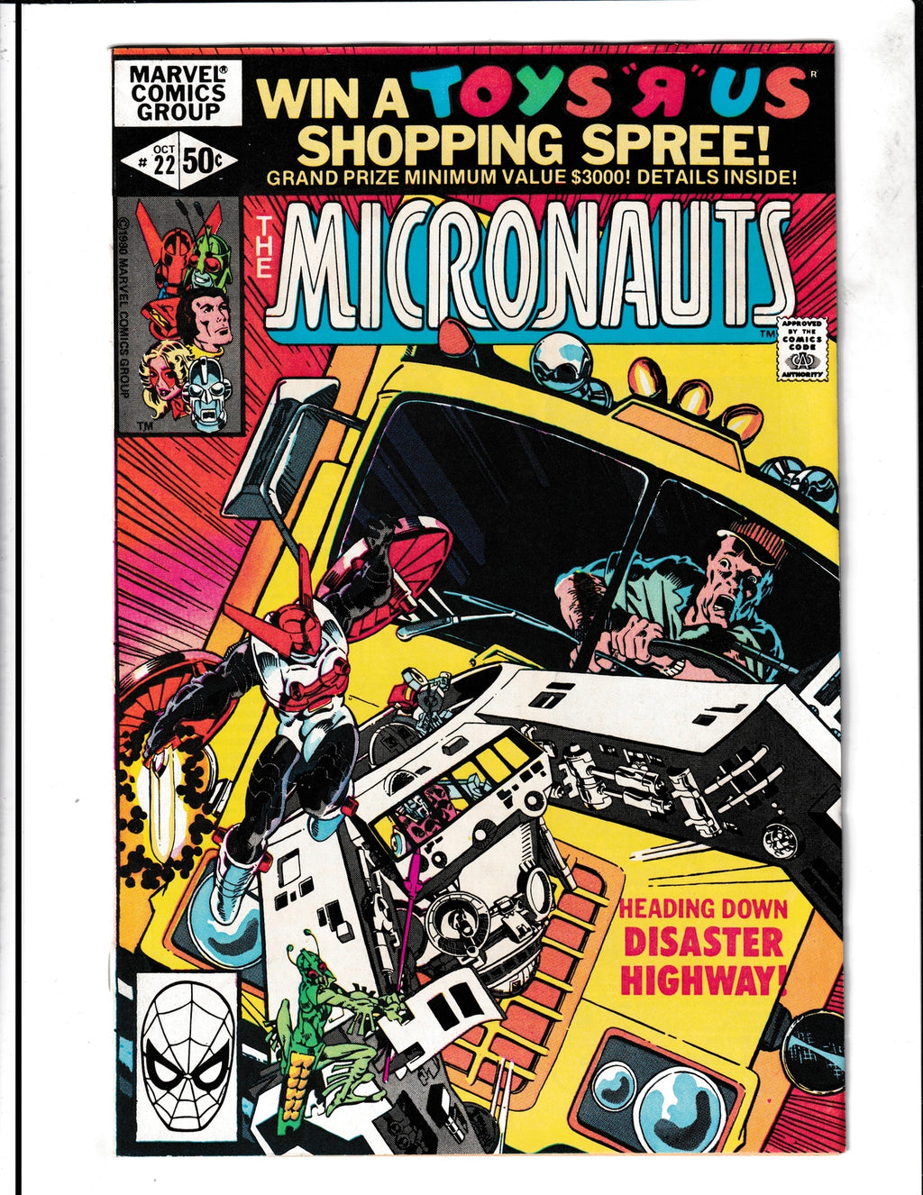 Micronauts #22 (1980) Marvel Comics SKU:1409