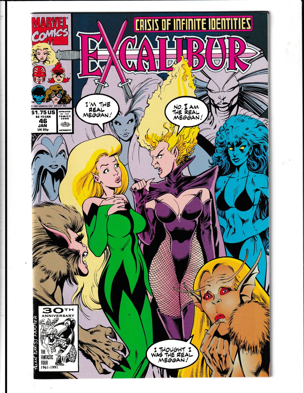 Excalibur #46 (1992) HIGH GRADE Marvel Comics