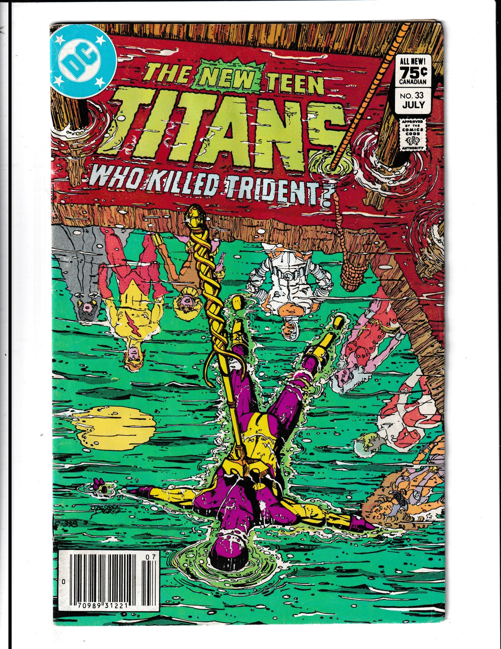 New Teen Titans #33 (1983) DC Comics