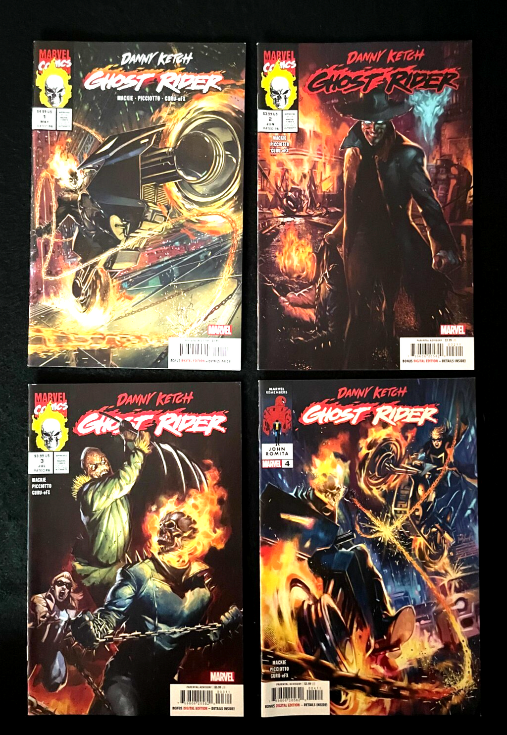 Danny Ketch: Ghost Rider - Complete Set of 4 - #1-4 (2023) Marvel