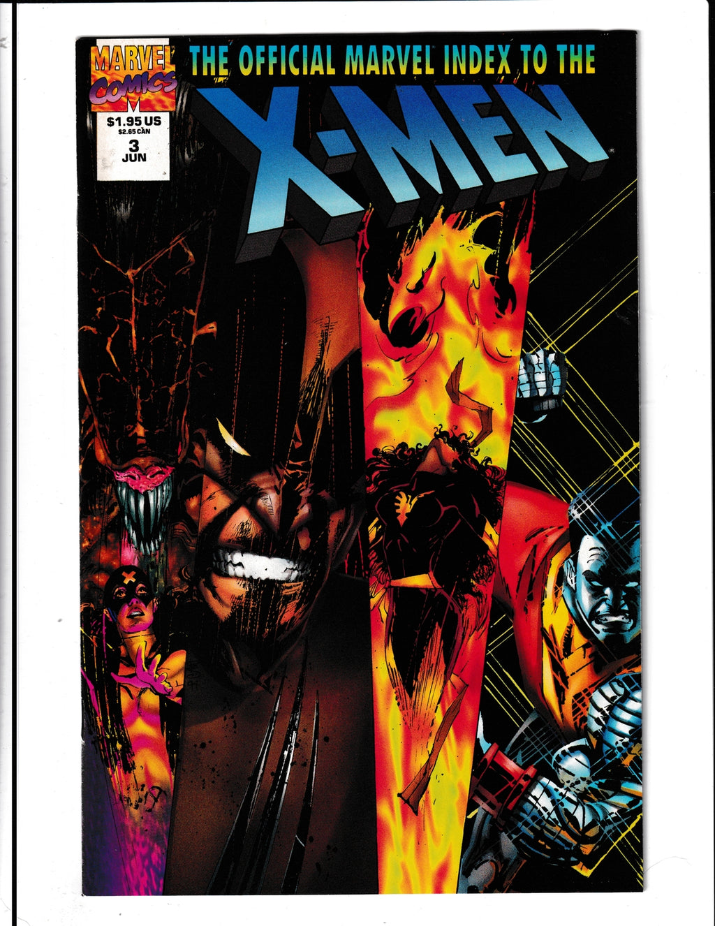 Official Marvel Index to The X-Men #3 (1994) Marvel Comics