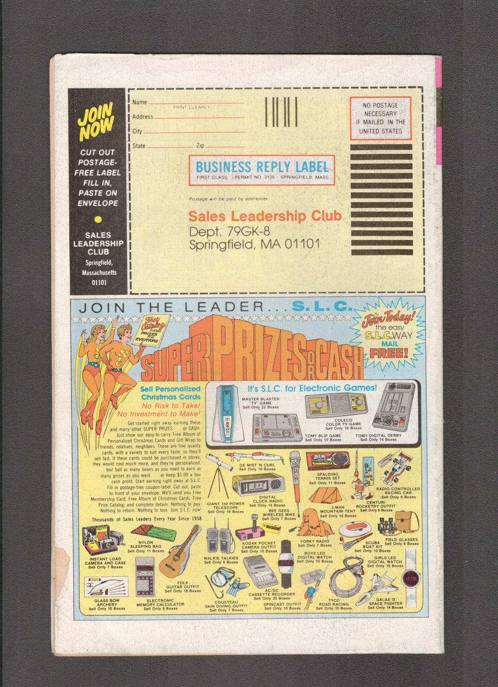 UFO and Outer Space #23 (1979) Art Saaf Gold Key Comics