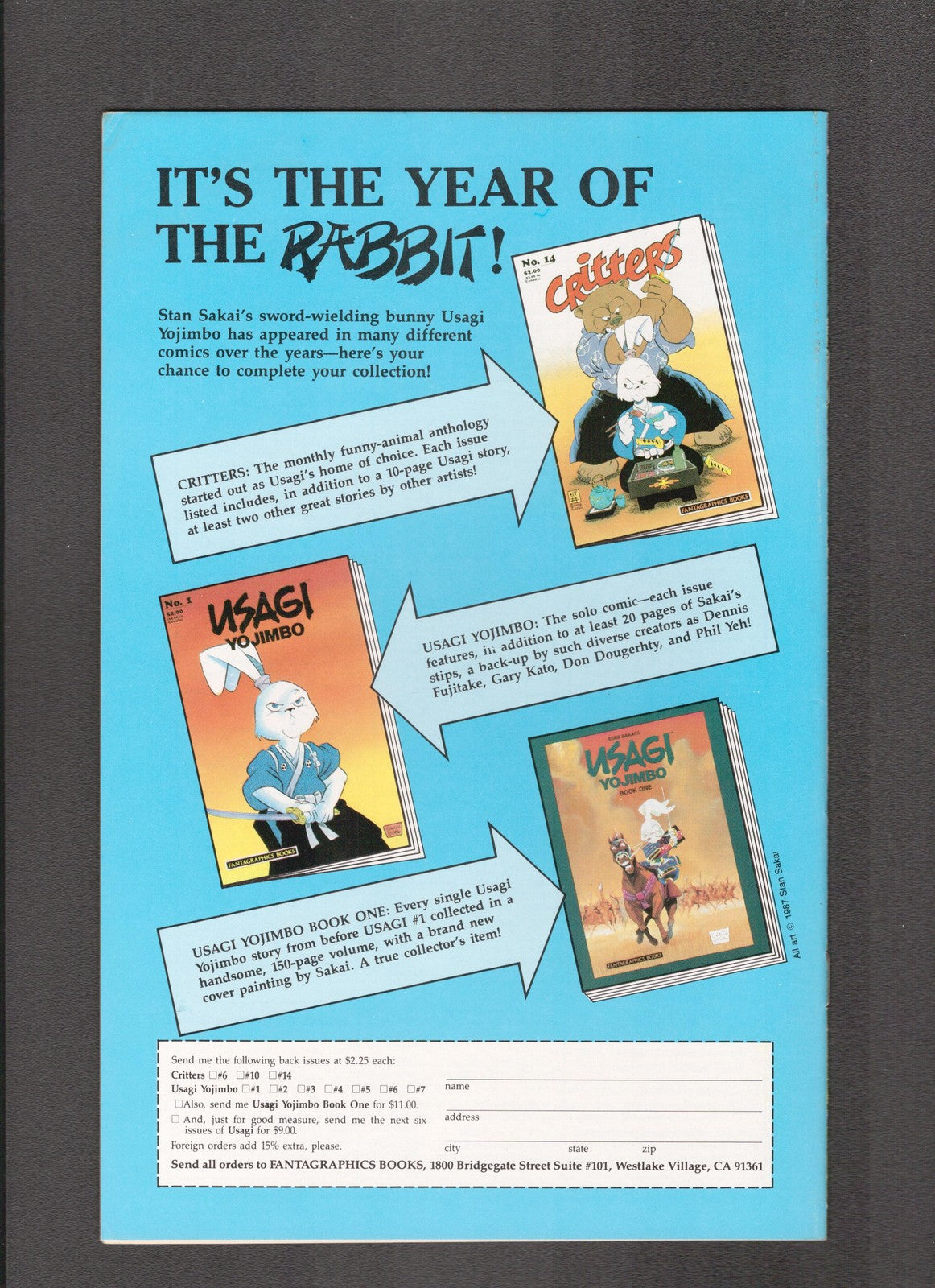 Critters #24 (1988) Fantagraphics Comics