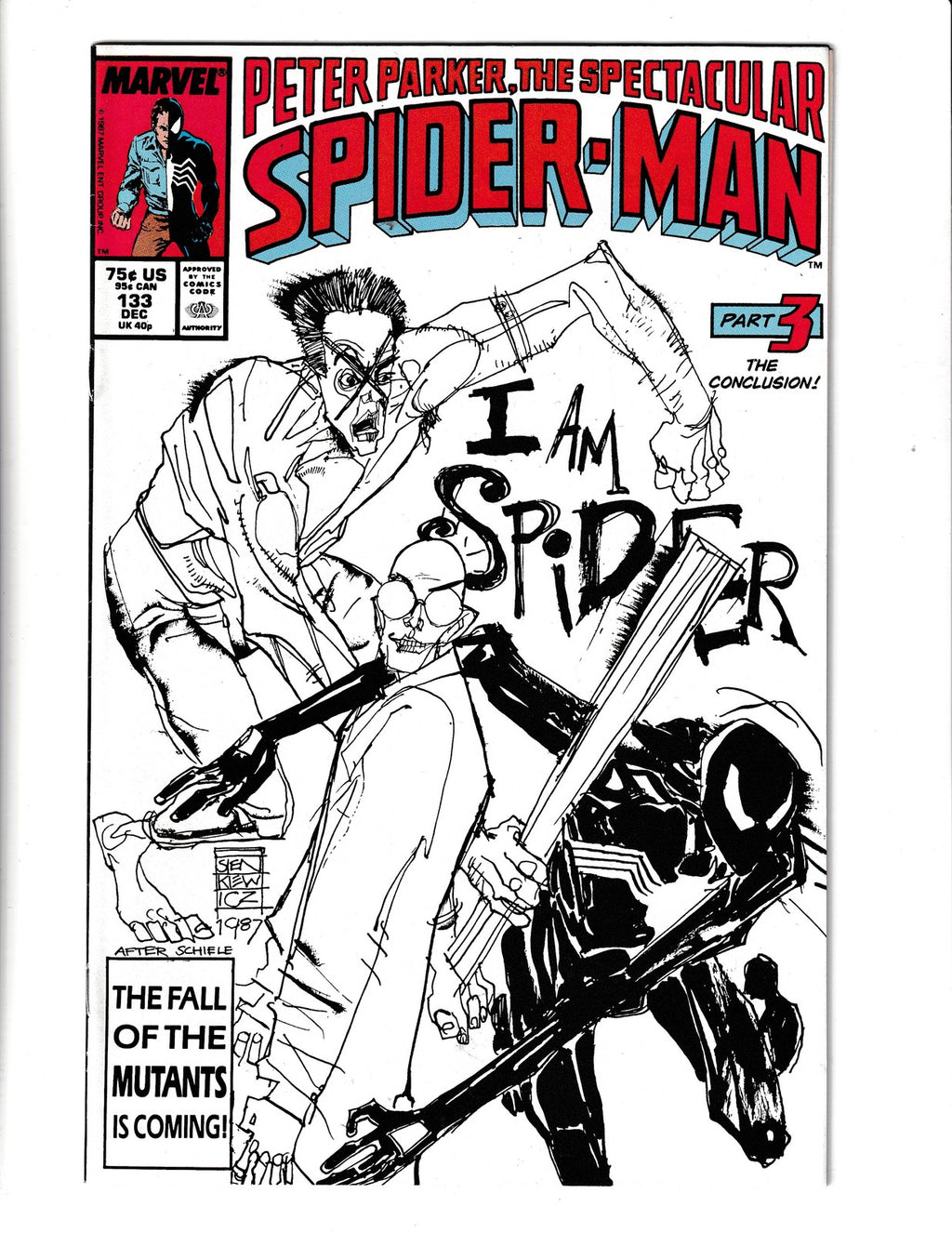 Spectacular Spider-Man #133 (1987) Higher Grade Marvel Comics