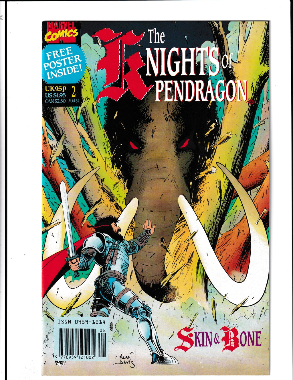Knights of Pendragon #2 (1990) Marvel UK Comics
