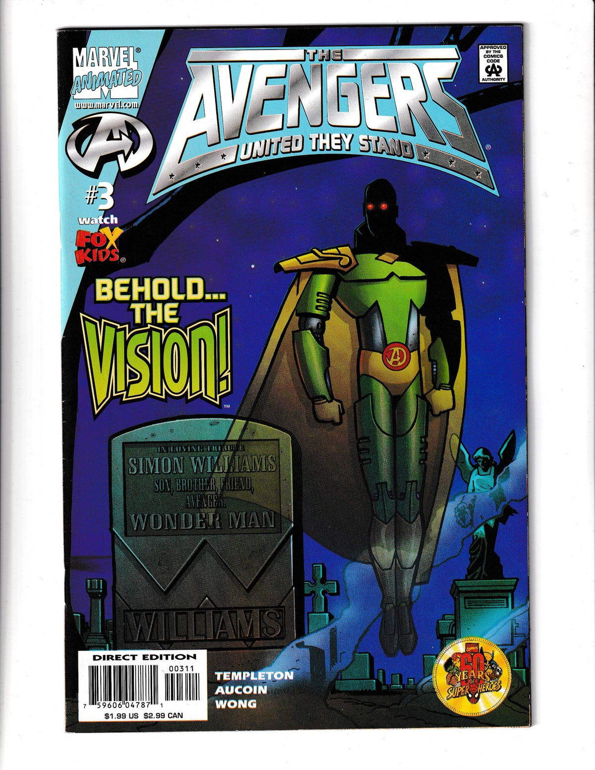 Avengers: United They Stand #3 (2000) Marvel Comics