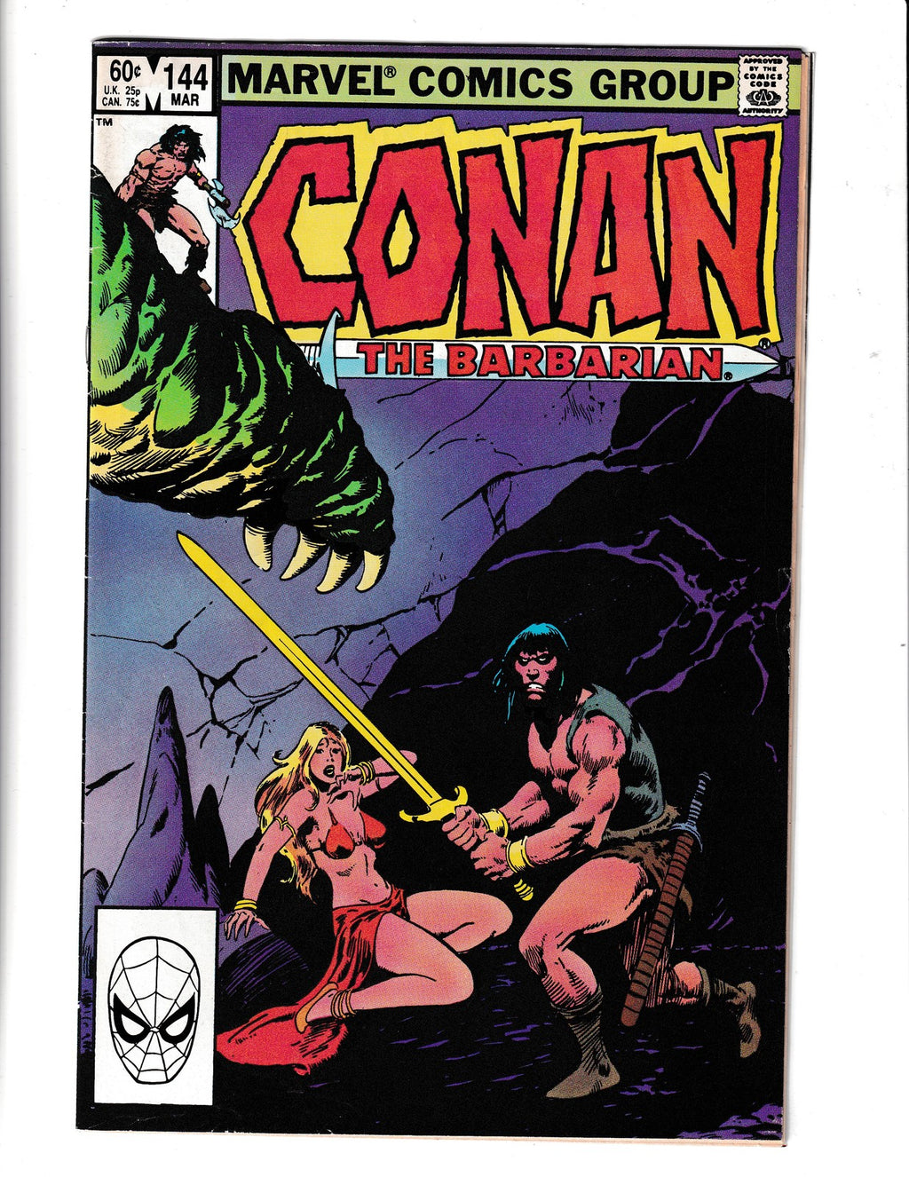 Conan the Barbarian #144 (1983) Marvel Comics SKU:2831