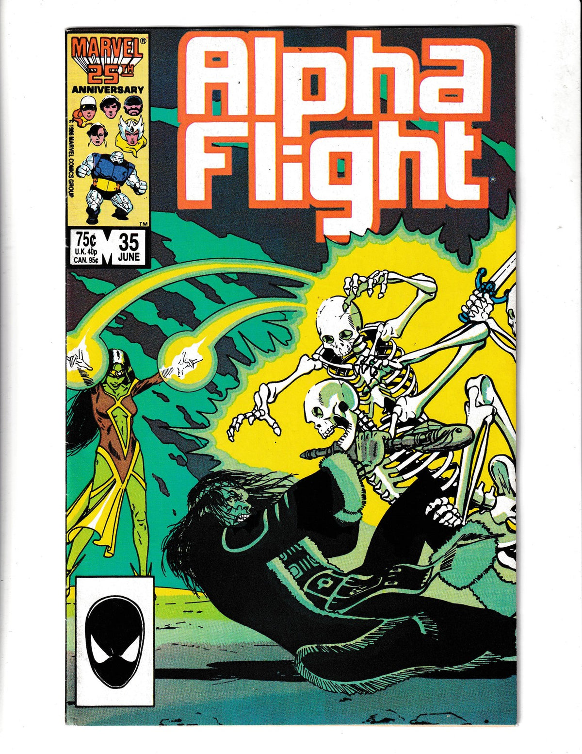 Alpha Flight #35 (1986) Marvel Comics SKU:3072