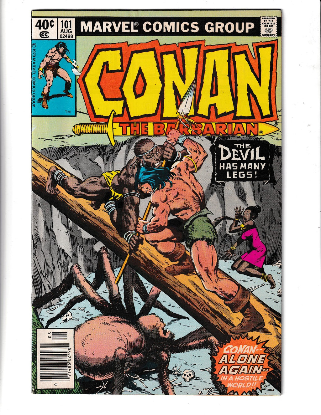 Conan the Barbarian #101 (1979) Marvel Comics SKU:2822