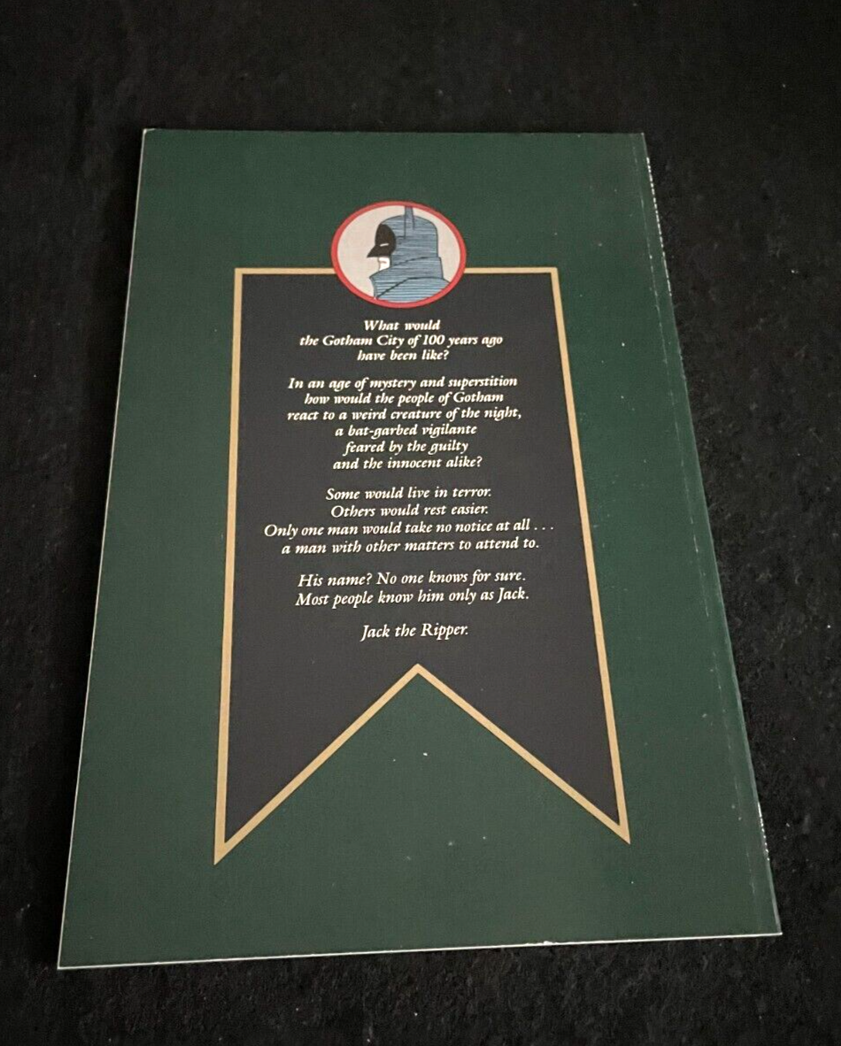 Batman Gotham by Gaslight  Graphic Novel TPB 1st Print 1989 - HIGH GRADE