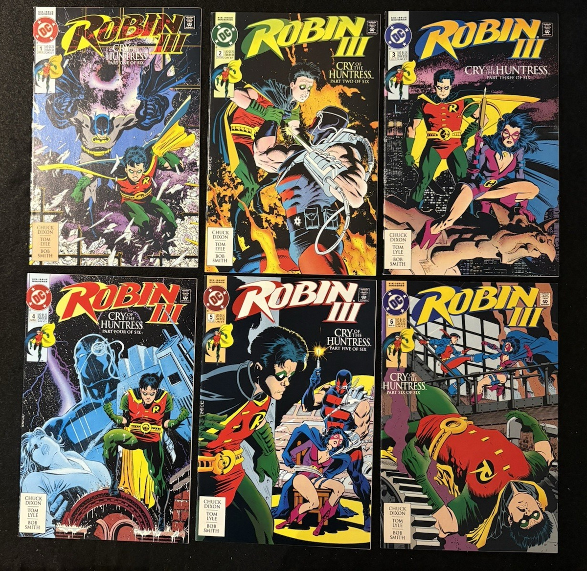 Robin III: Cry of the Huntress #1-6 (1992) Complete Mini-Series Set DC Comics