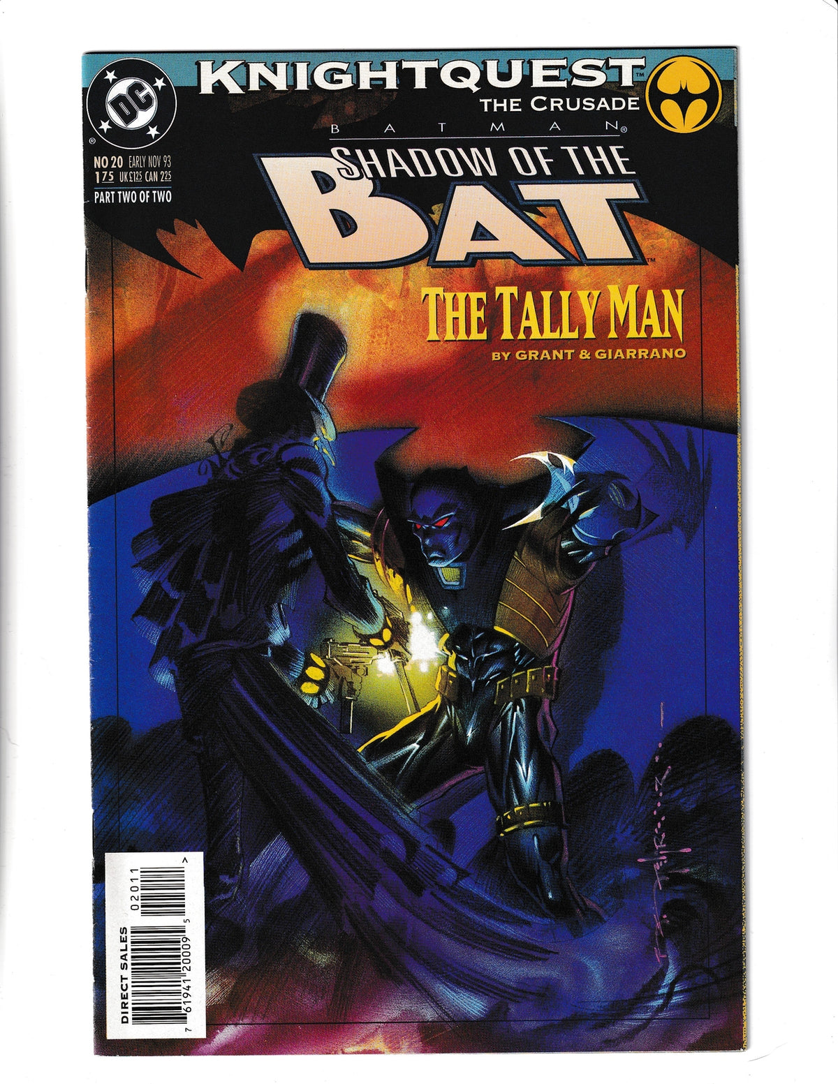 Batman: Shadow of the Bat #20 (1993) DC Comics