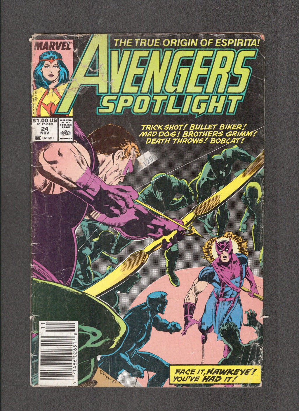 Avengers Spotlight #24 (1989) Al Milgrom Marvel Comics