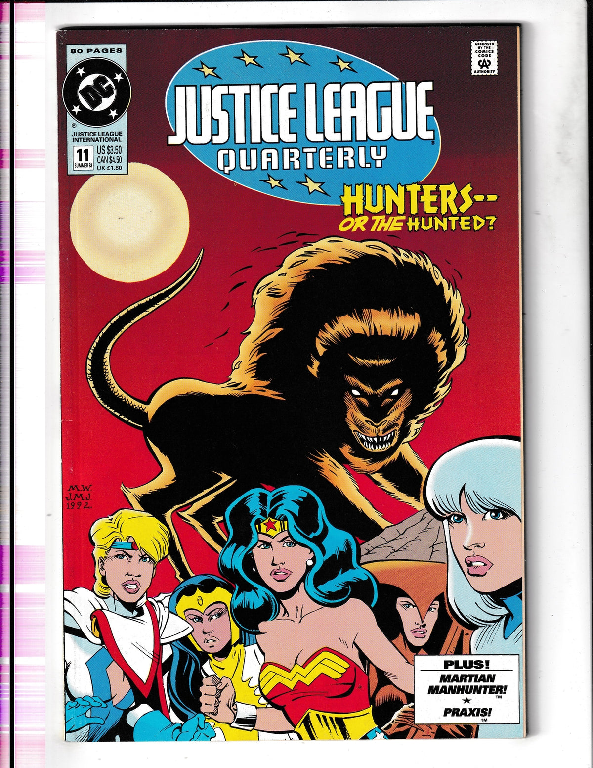 Justice League International Quarterly #11 (1993) 80 Pages DC Comics