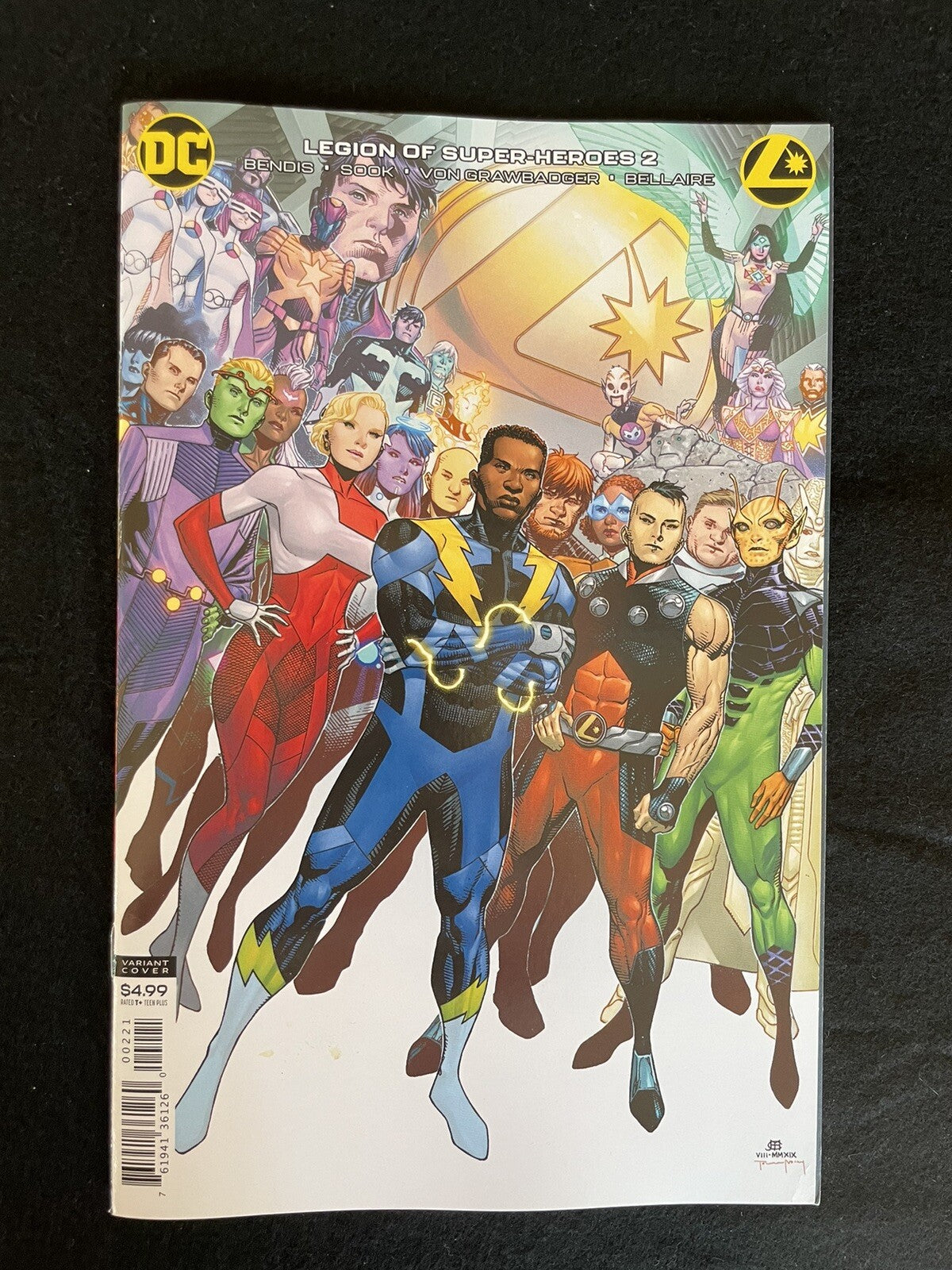 Legion of Super-Heroes run of 5 #1,2B,3B.4,5 (2020) DC Comics