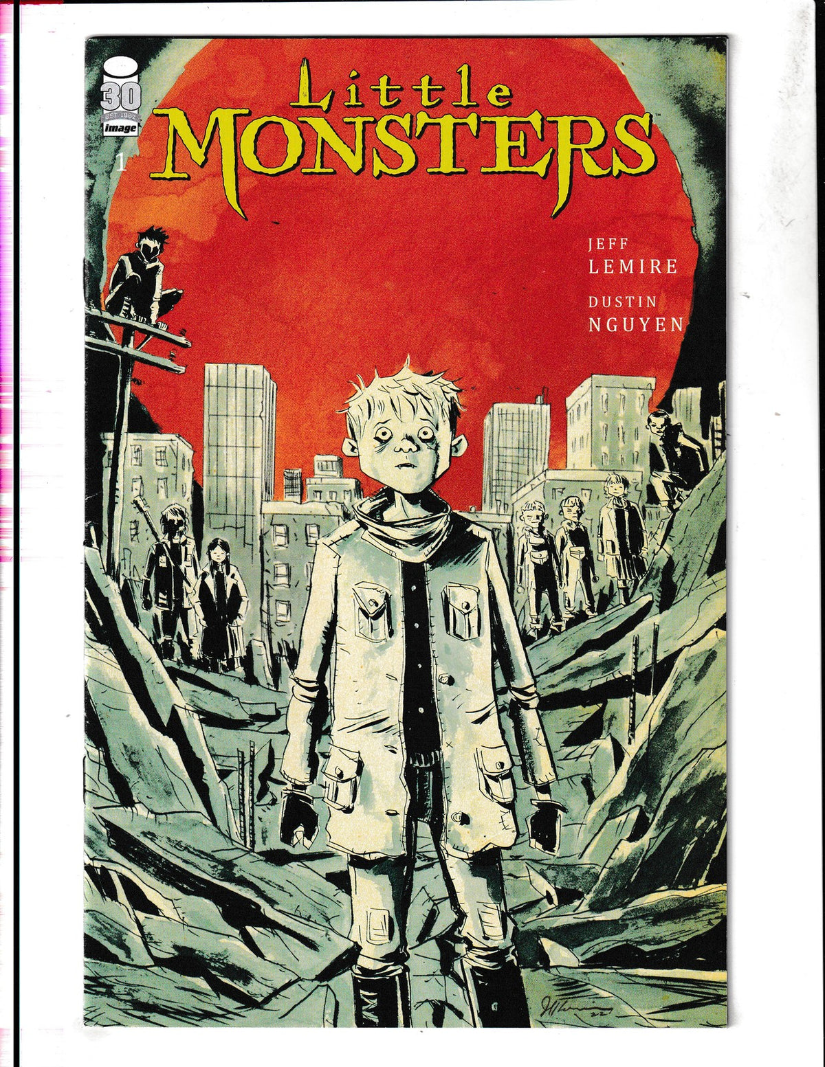 Little Monsters #1B (2022) Jeff Lemire Variant Image Comics