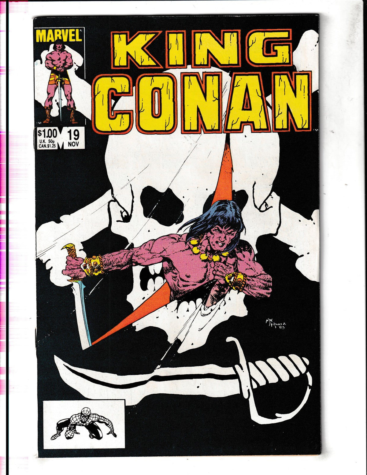 King Conan #19 (1983) Kaluta Cover Marvel Comics