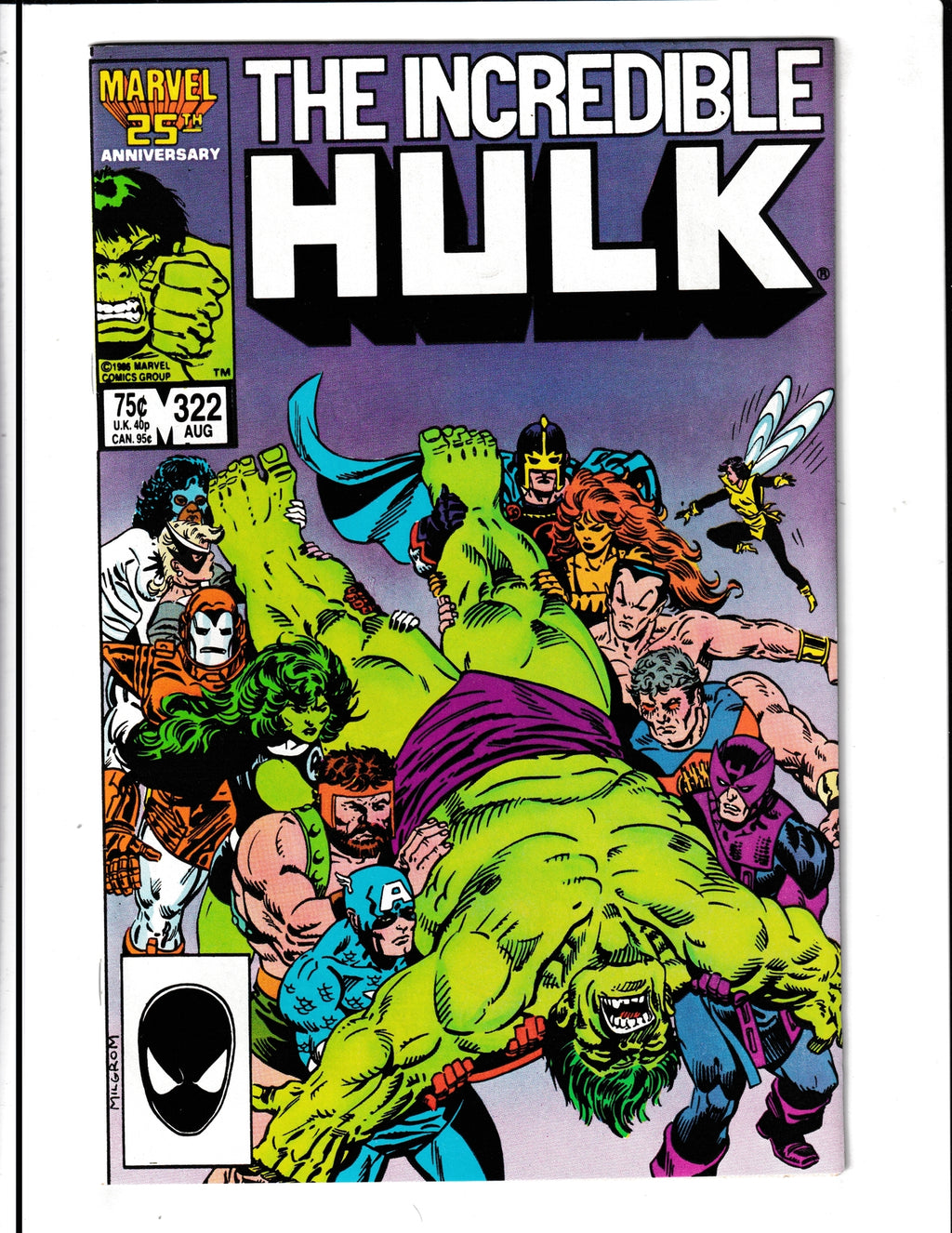 Incredible Hulk #322 (1986) Marvel Comics