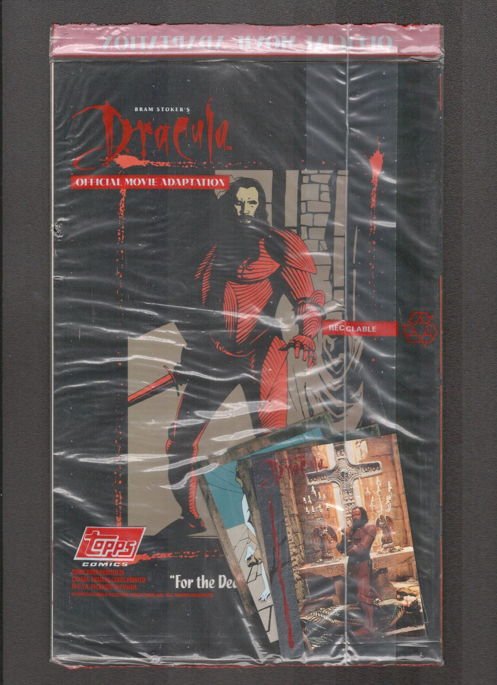 Bram Stoker's Dracula #1 (1992) Sealed in Bag - Thomas - Mignola Topps Comics