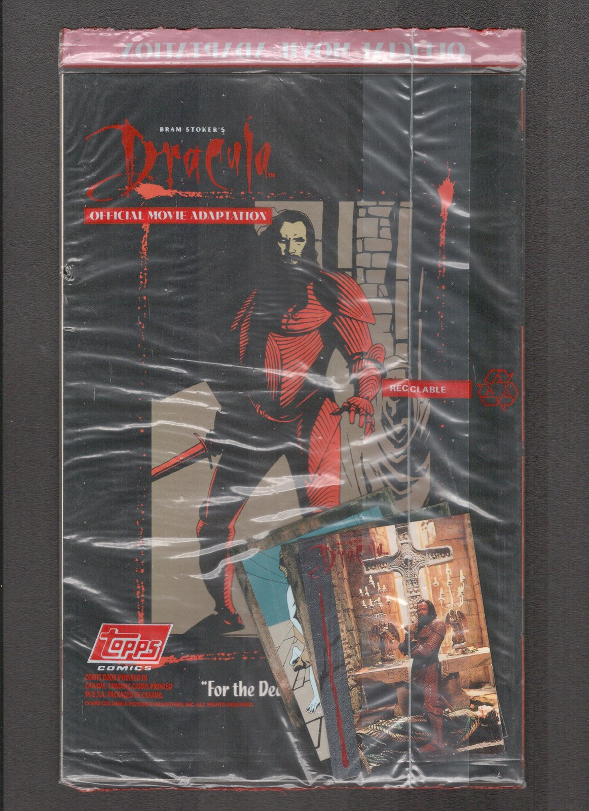 Bram Stoker's Dracula #1 (1992) Sealed in Bag - Thomas - Mignola Topps Comics
