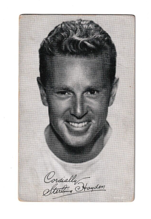 Arcade Cards 1940's - Celebrities - Sterling Hayden