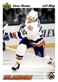 1991-92 Upper Deck #534 Steve Thomas Hockey New York Islanders