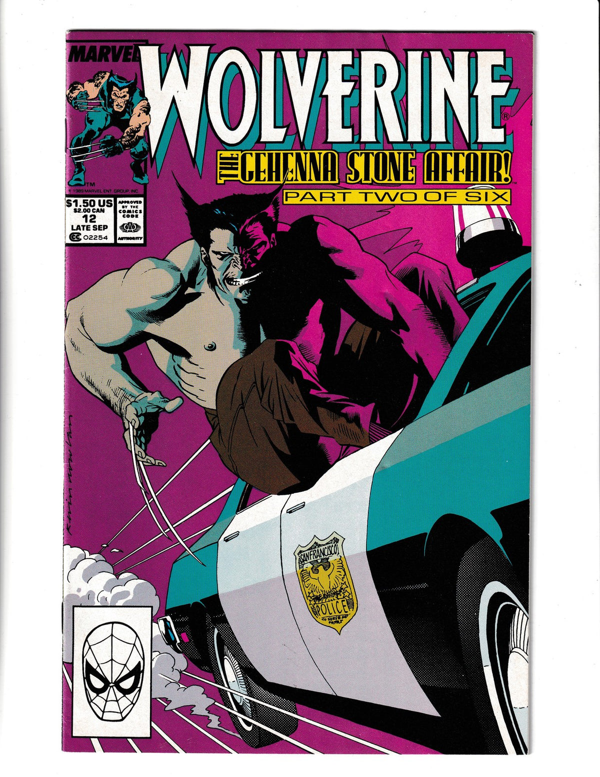 Wolverine #12 (1989) Marvel Comics SKU:2463