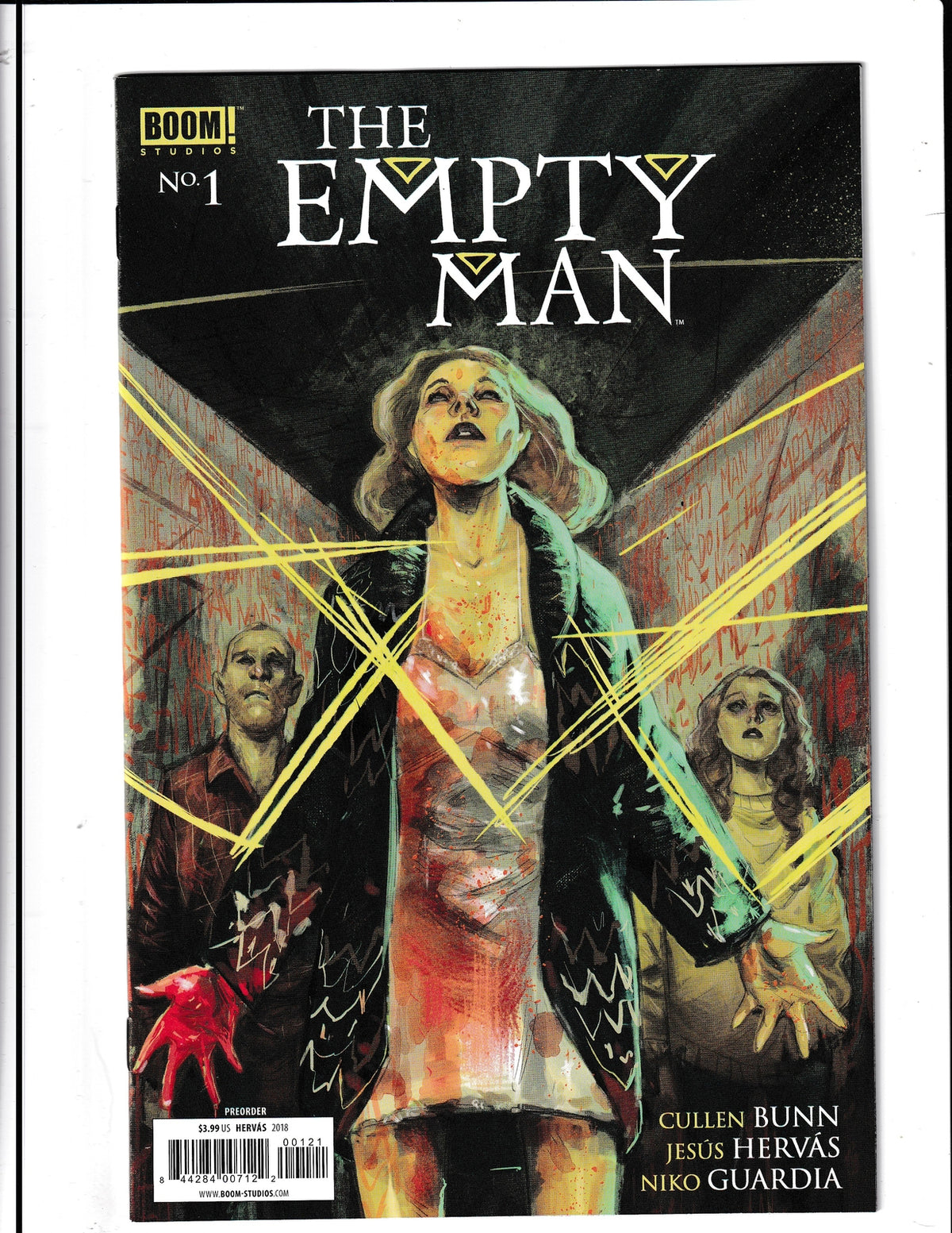 Empty Man #1b (2018) Jesus Hervas Variant Cover Boom Comics