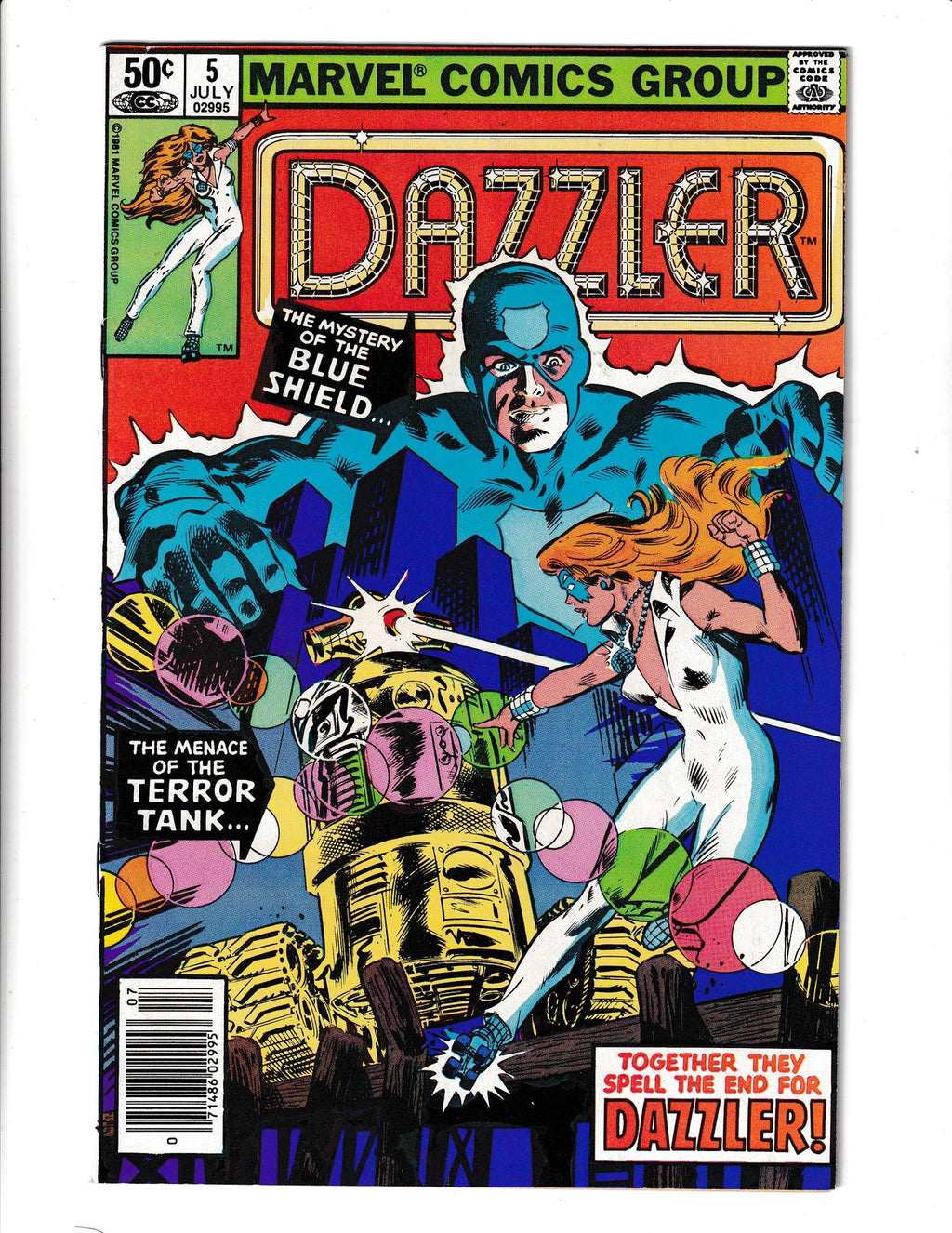 Dazzler #5 (1981) Marvel Comics SKU:2313