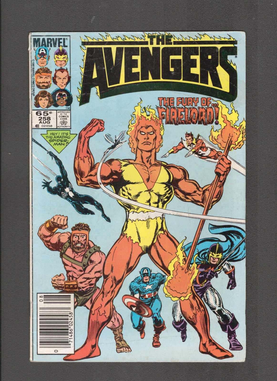 Avengers #258 (1985) Roger Stern, John Buscema Marvel Comics