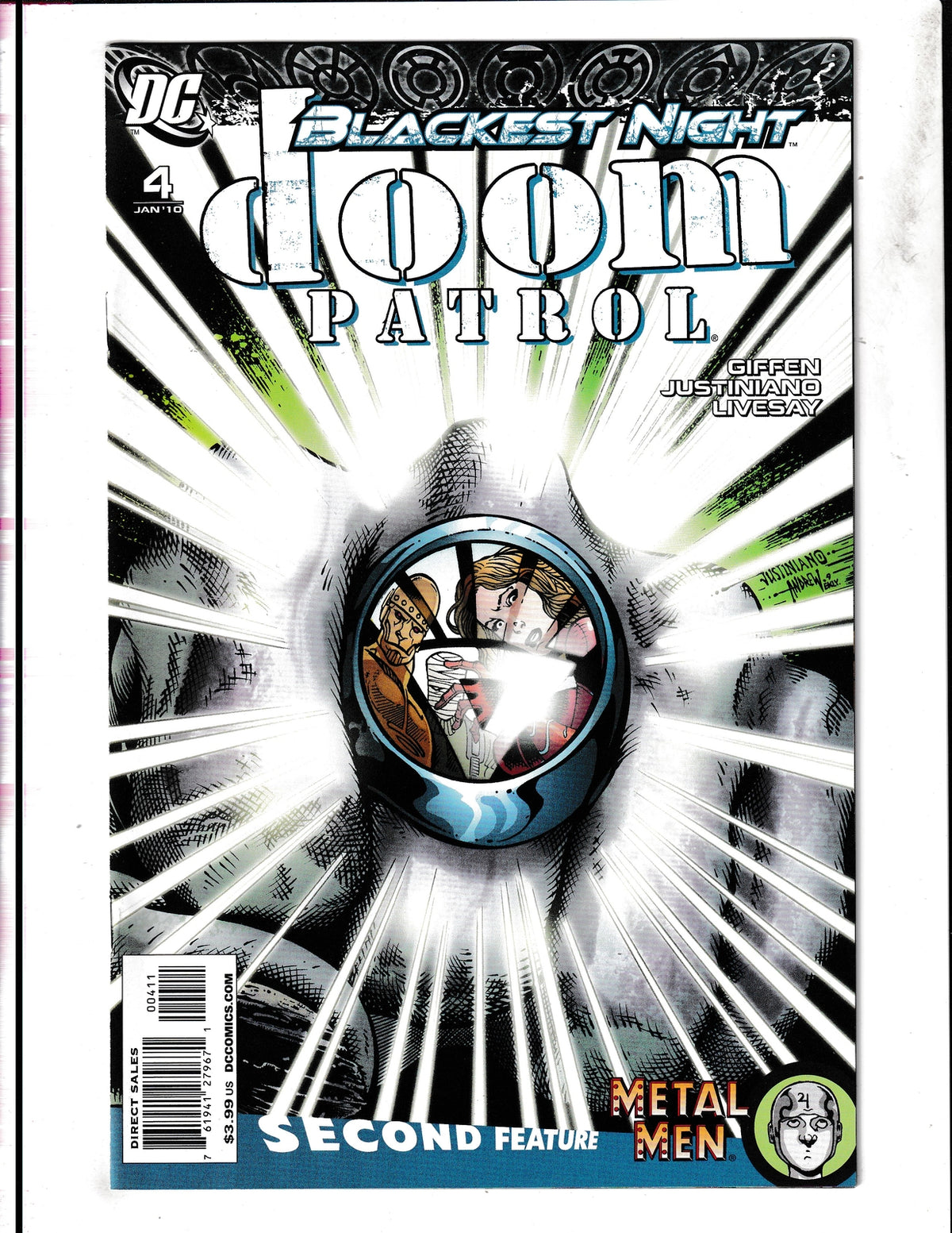 Doom Patrol #4 (2010) DC Comics