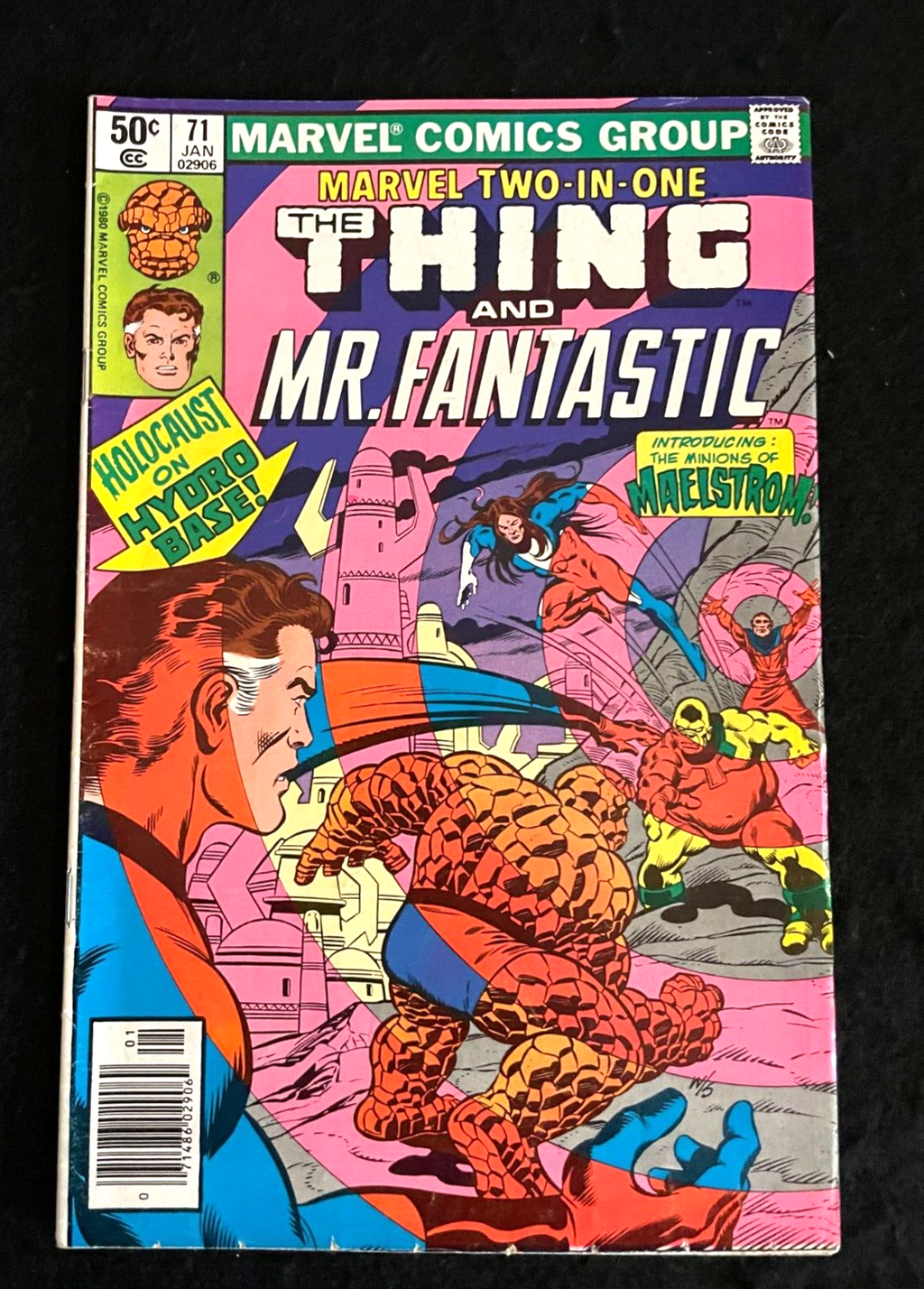 Marvel Two-In-One #71 1981 - The Thing and Mr. Fantastic - 1st App of Maelstrom