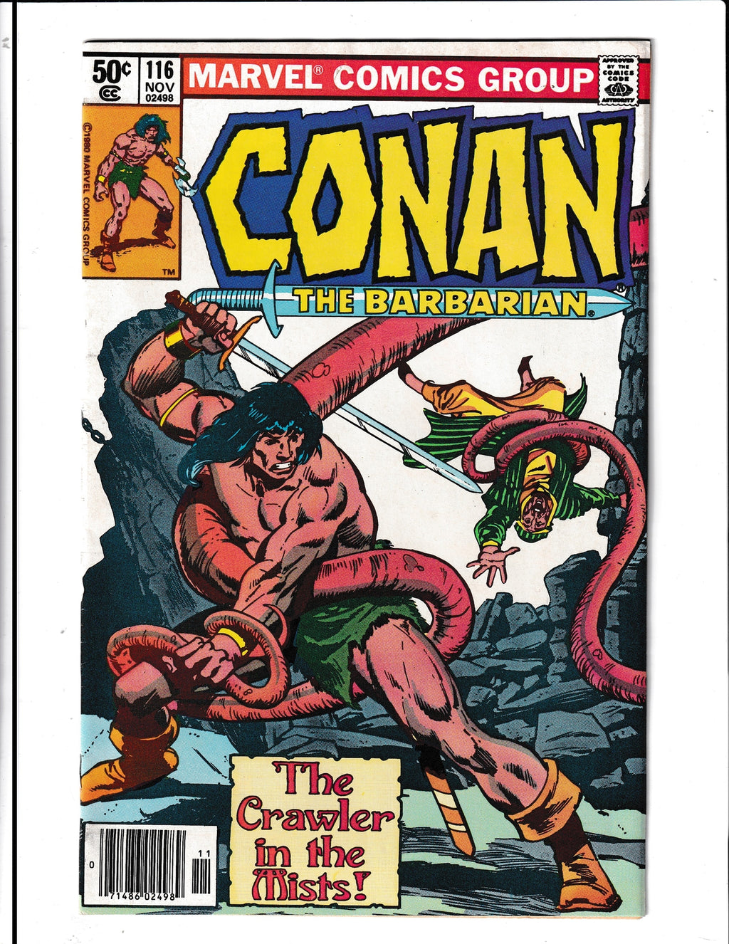 Conan the Barbarian #116 (1980) Marvel Comics SKU:550