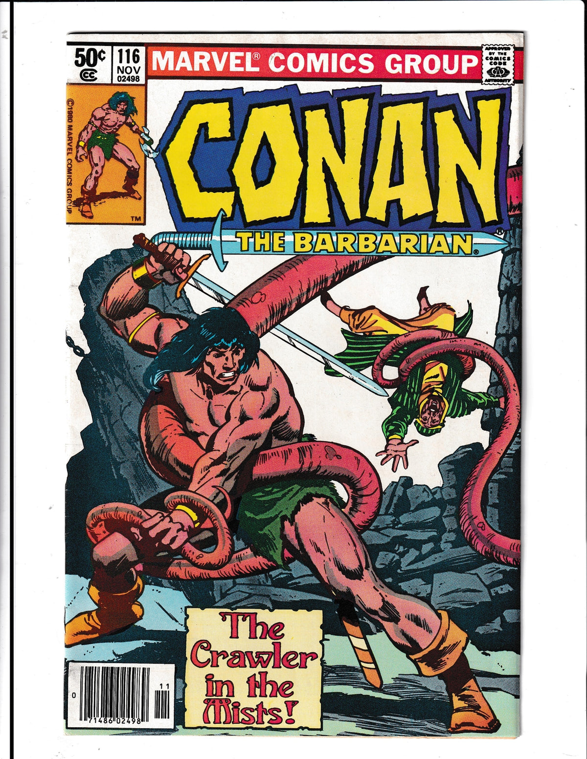 Conan the Barbarian #116 (1980) Marvel Comics SKU:550