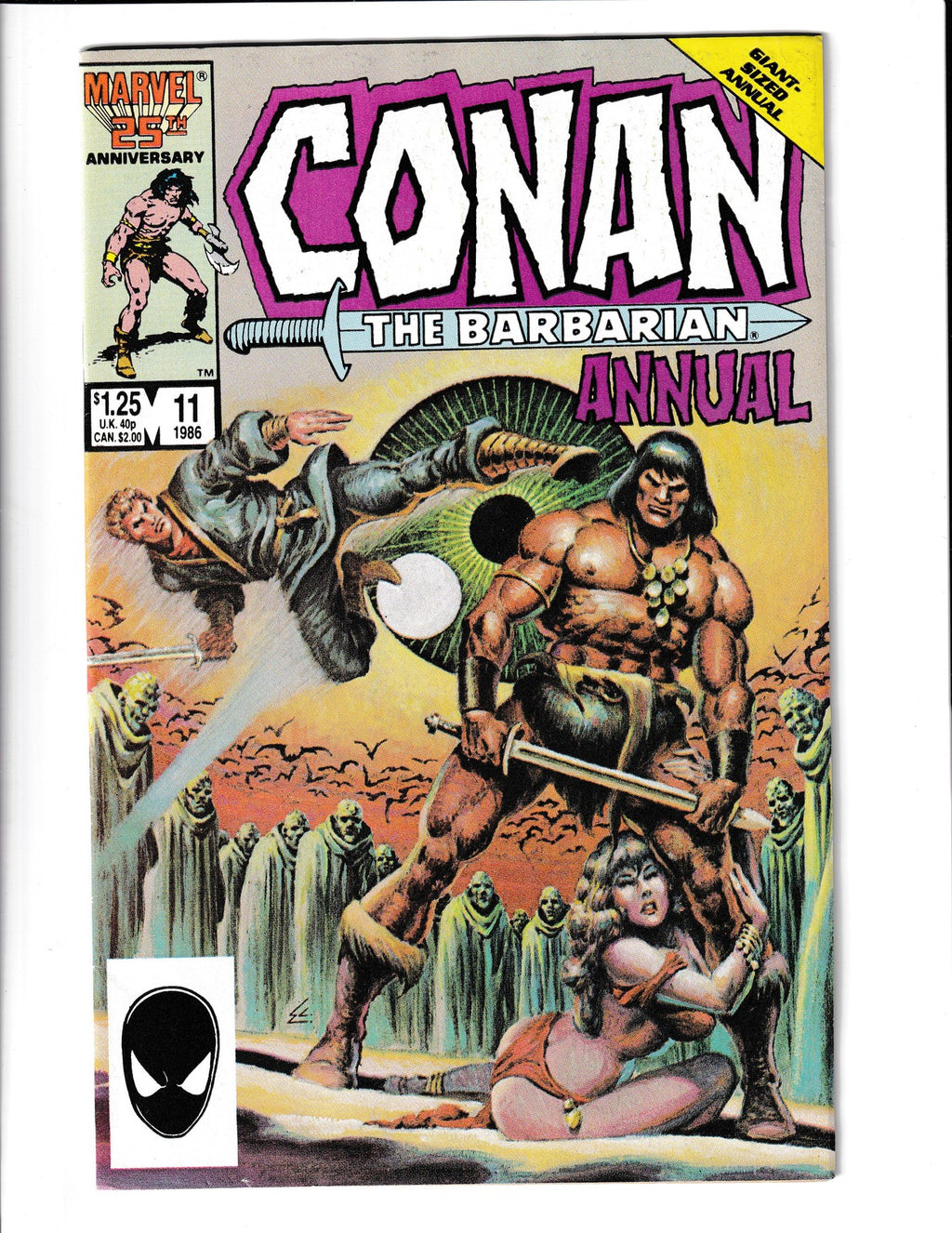 Conan the Barbarian Annual #11 (1986) Marvel Comics