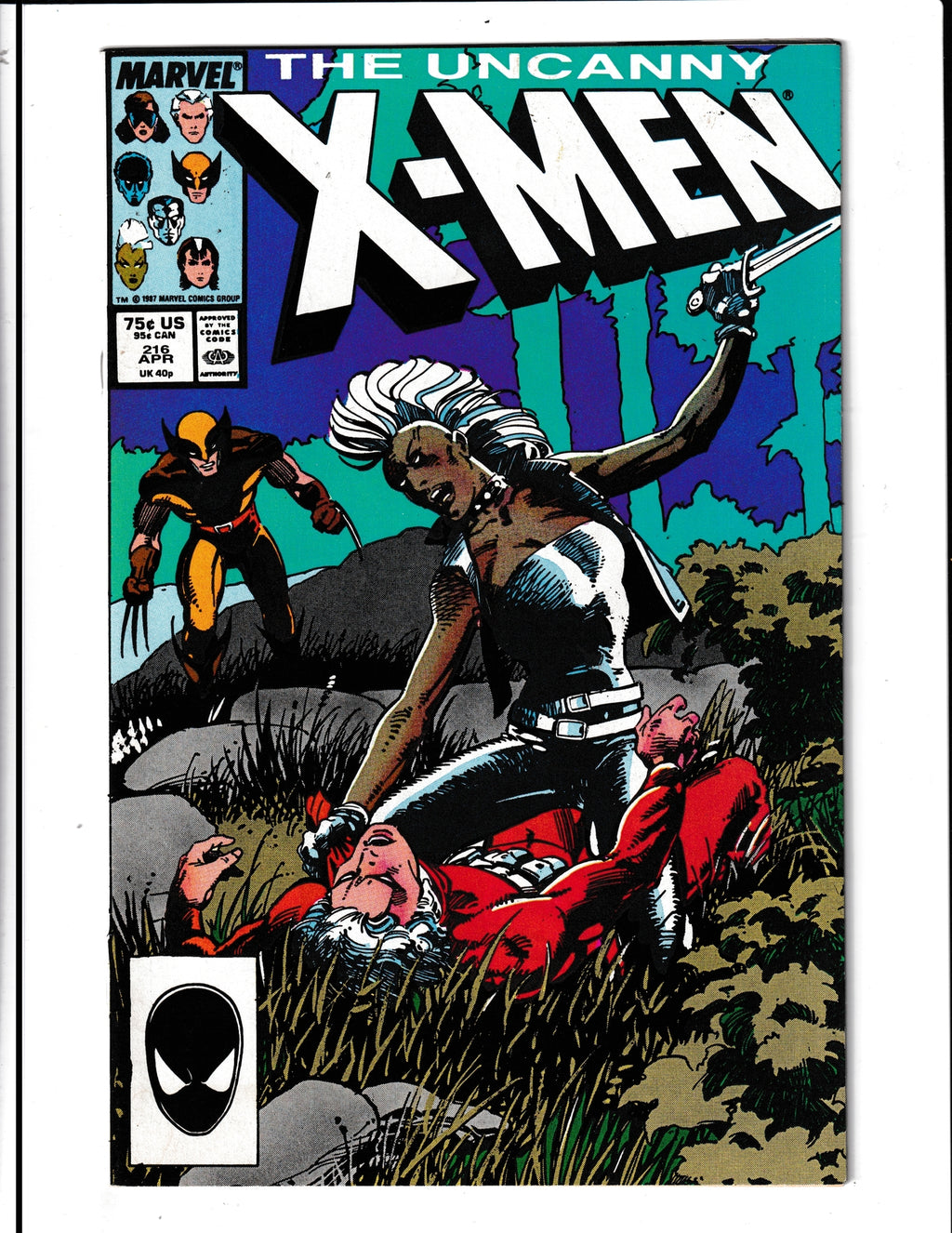 Uncanny X-Men #216 (1987) Marvel Comics SKU:815