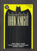 Batman: Legends of the Dark Knight #1 (1989) Yellow Cover DC Comics