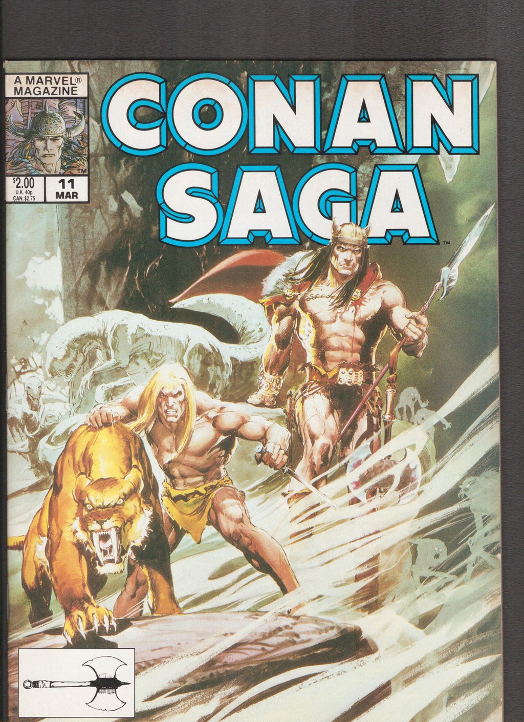 Conan Saga #11 (1988) Neal Adams Marvel Comics