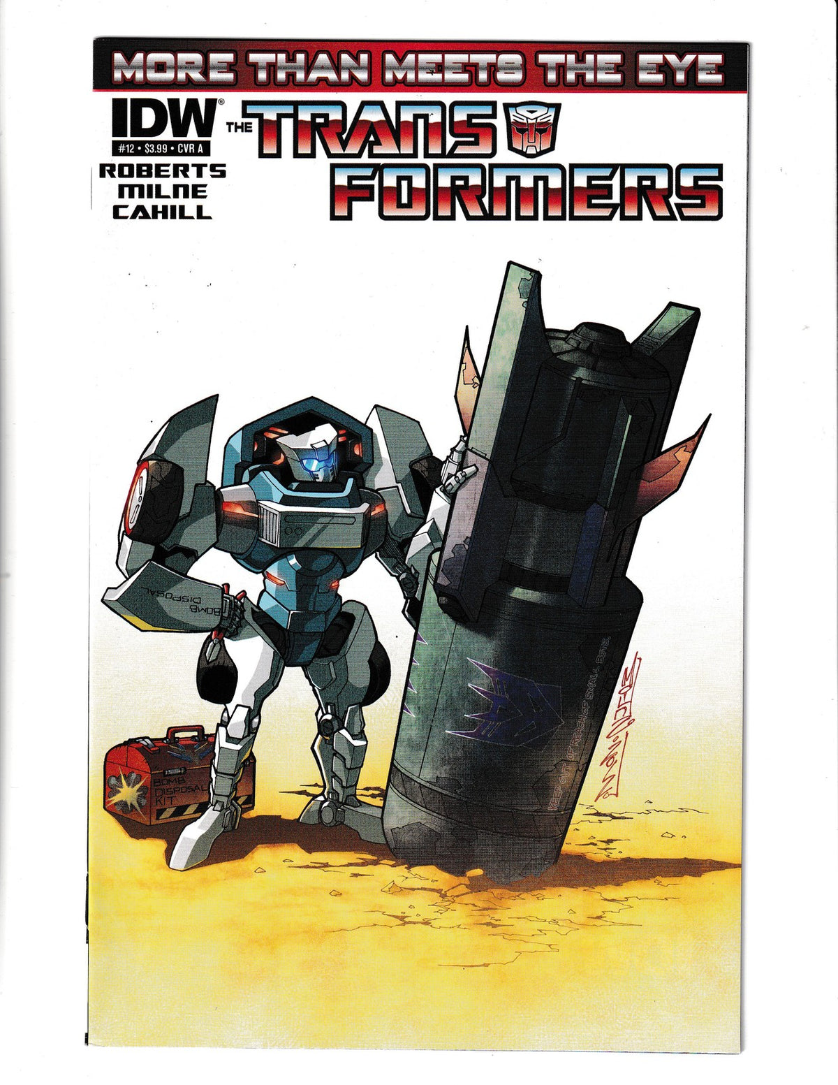 Transformers More Than Meets the Eye #12 (2012) A Cover IDW Comics