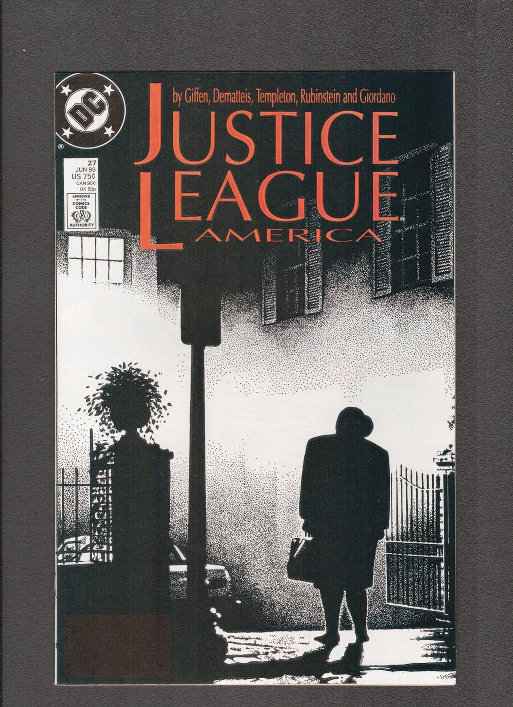 Justice League America #27 (1989) Higher Grade DC Comics
