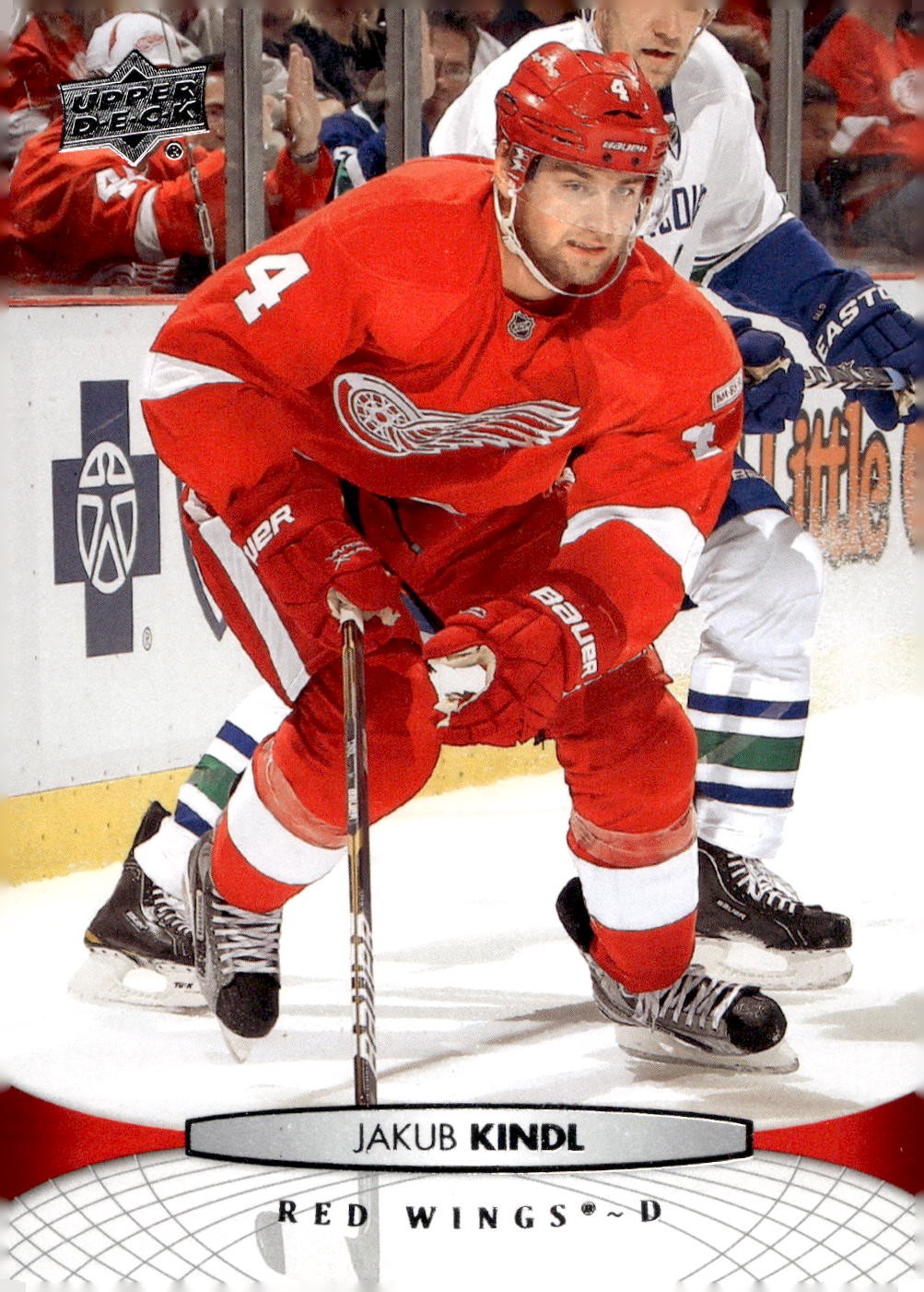 2011-12 Upper Deck #393 Jakub Kindl Hockey Detroit Red Wings
