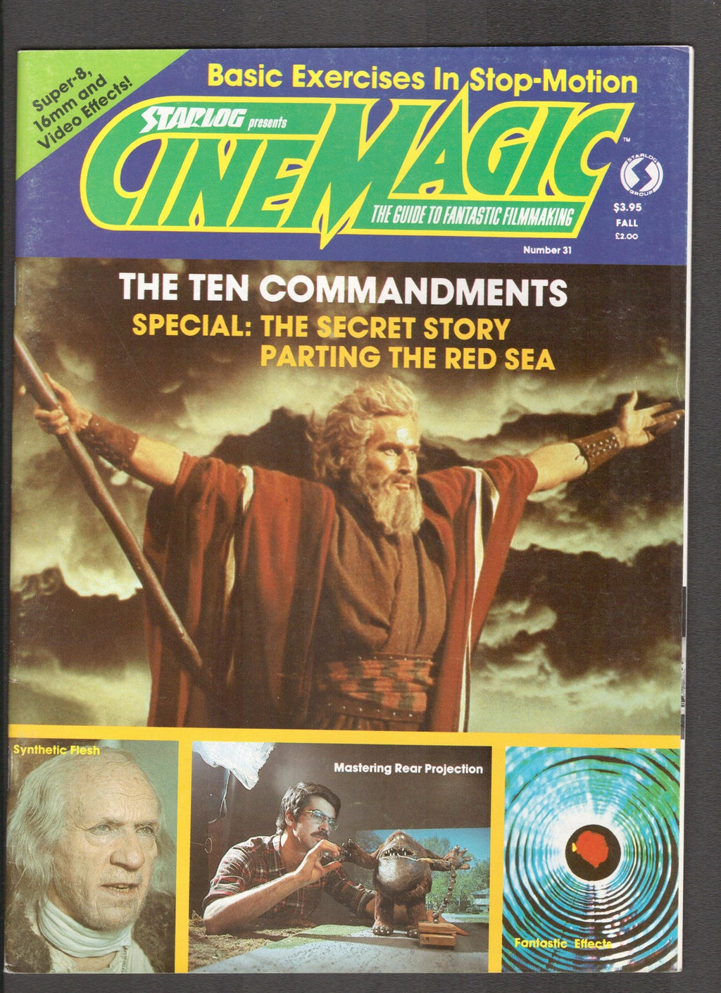 Starlog Presents CineMagic #31 (1985) 10 Commandments Starlog Comics