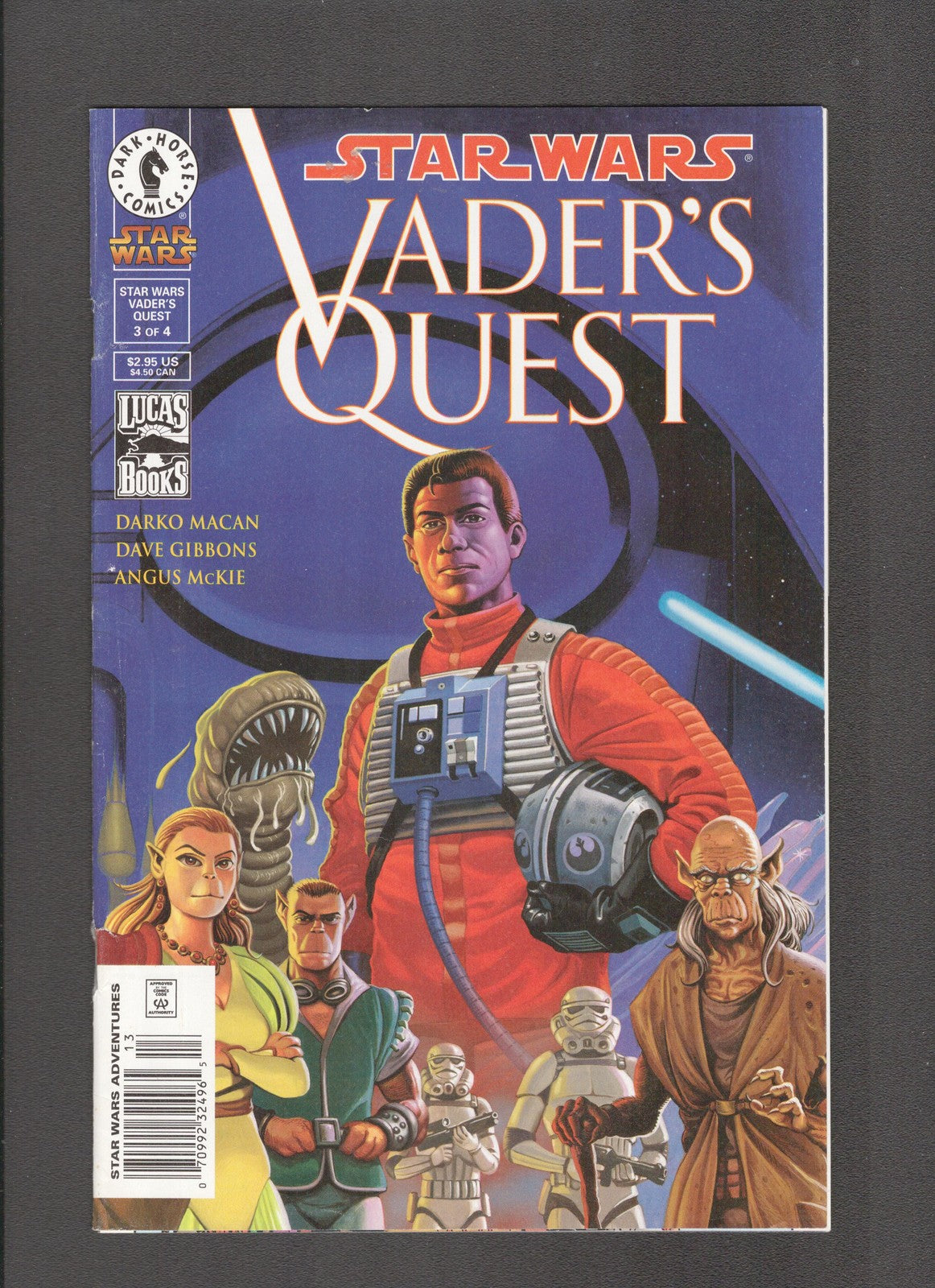 Star Wars: Vader's Quest #3 (1999) Dark Horse Comics