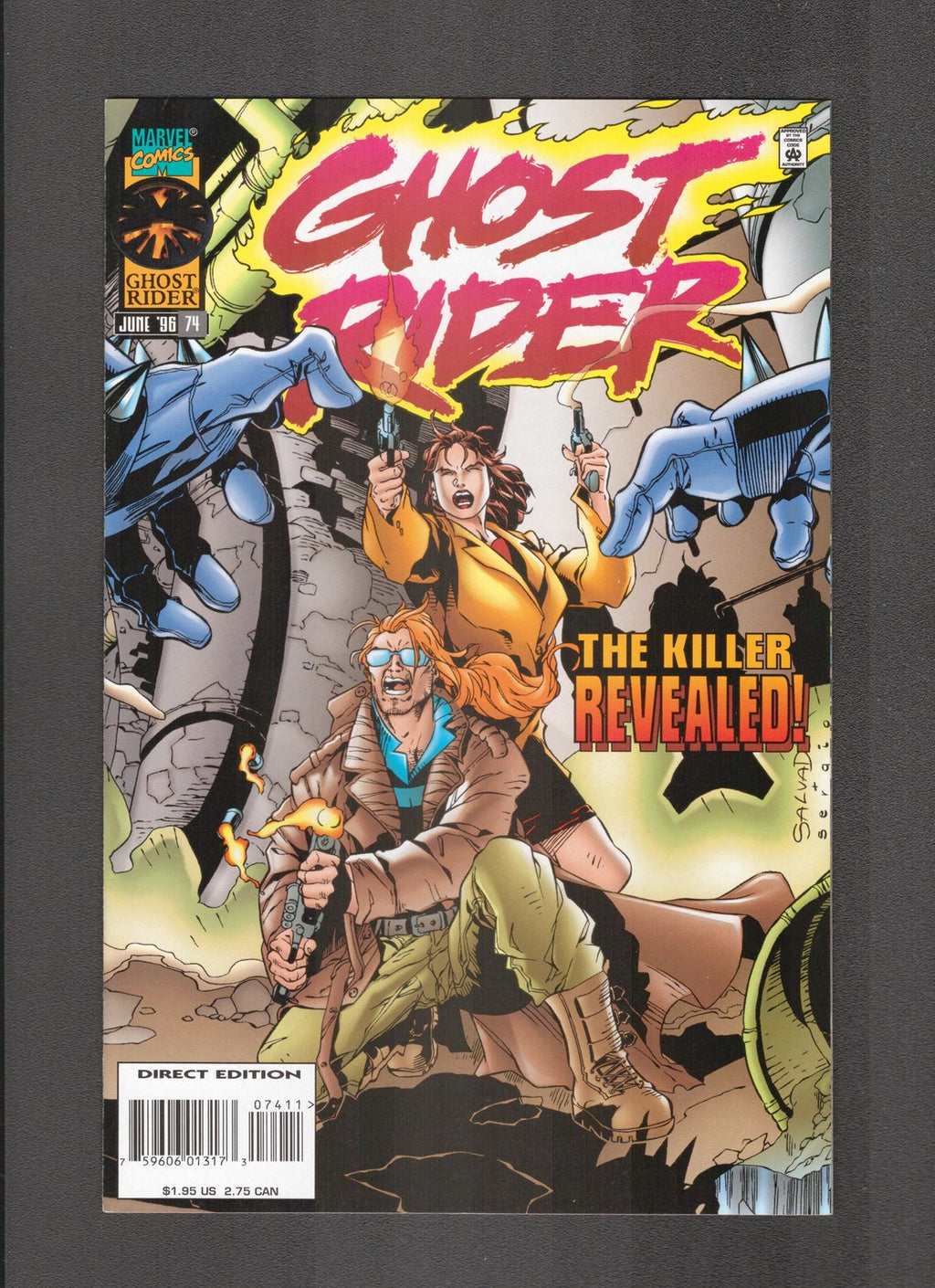 Ghost Rider #74 (1996) Low Print Run Marvel Comics