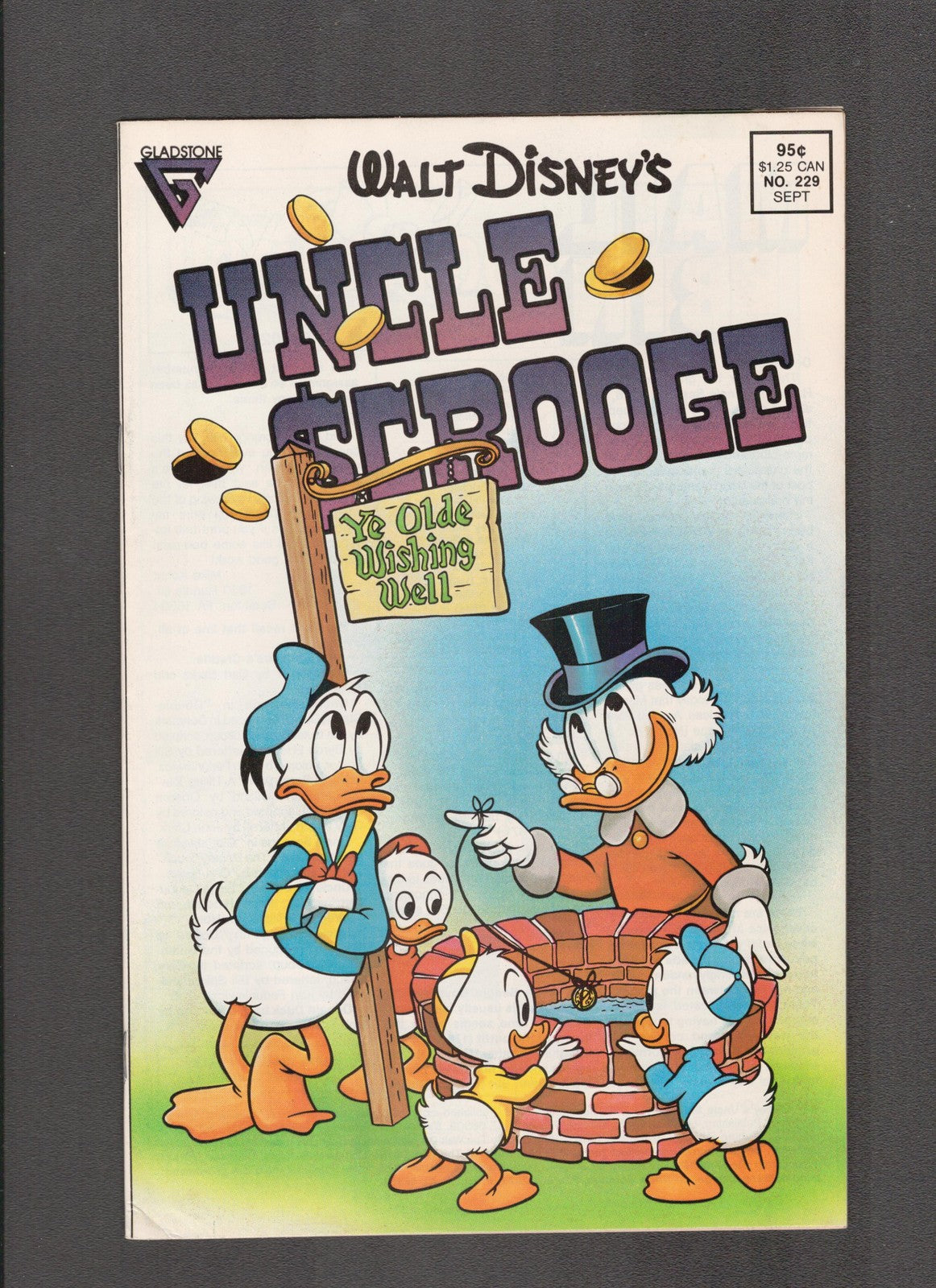 Walt Disney's Uncle Scrooge  #229 (1988) Gladstone Comics