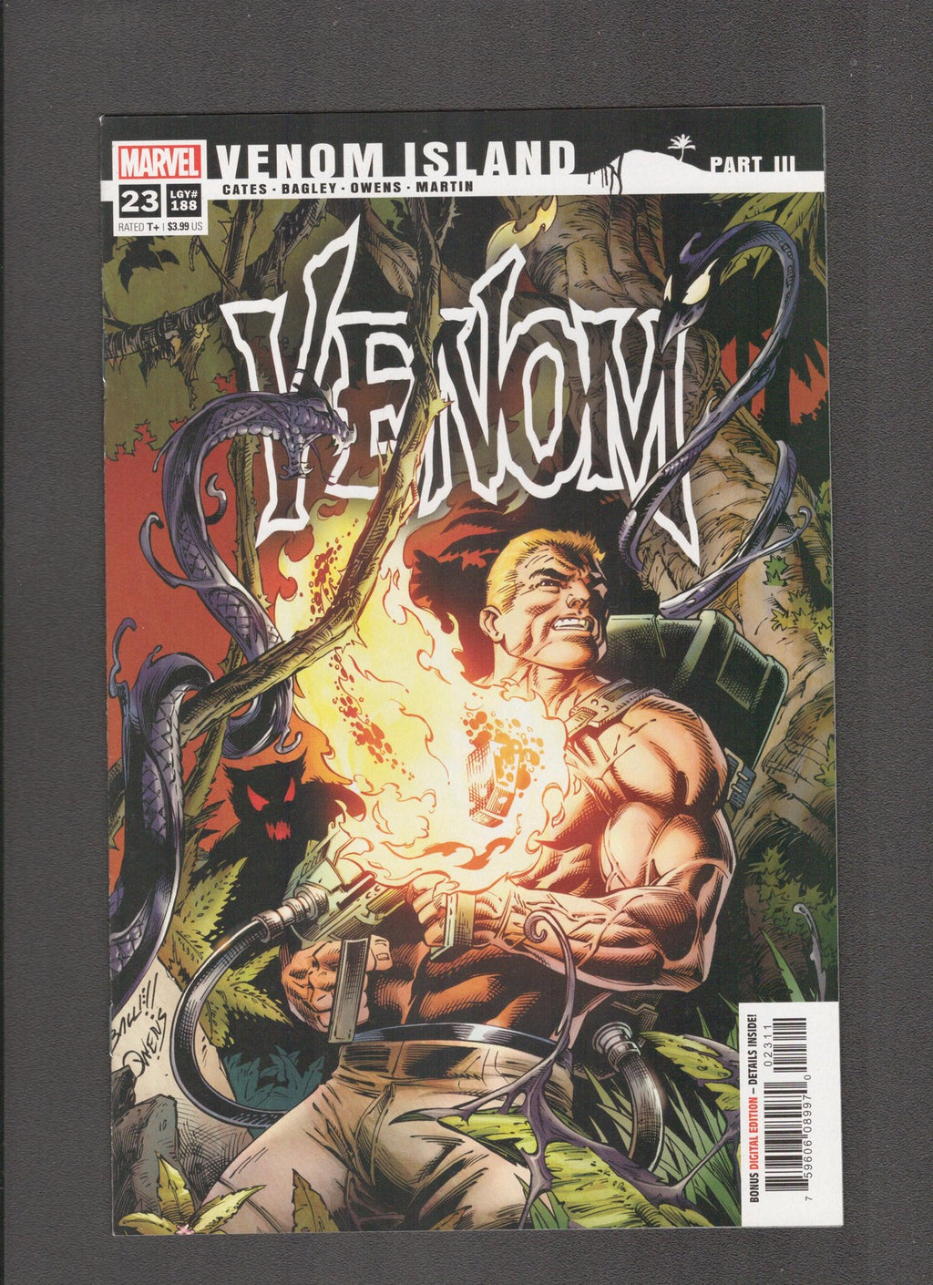 Venom #23 (2020) Venom Island Pt. 3 - Cates, Bagley Marvel Comics