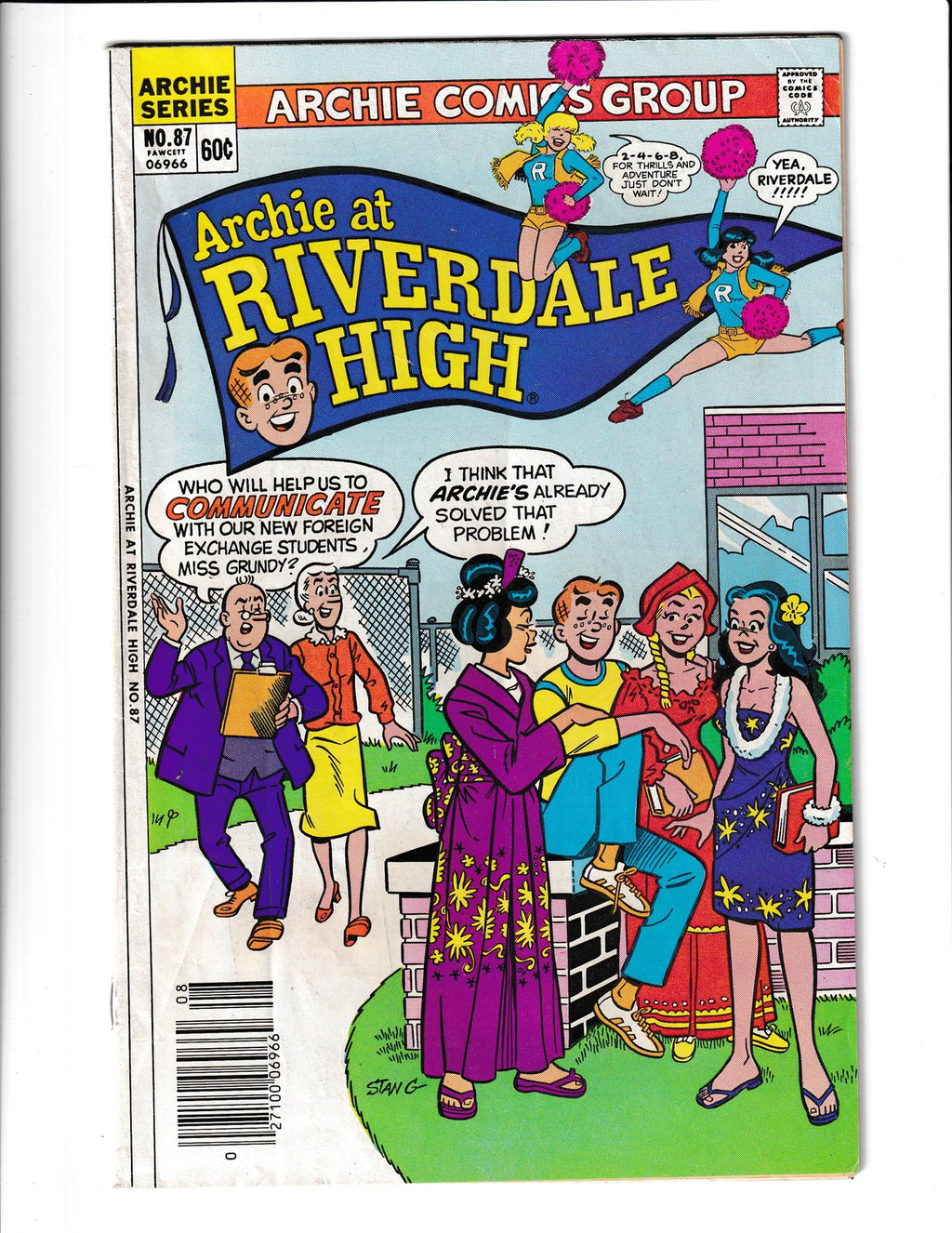 Archie at Riverdale High #87 (1982) Archie Comics SKU:3512