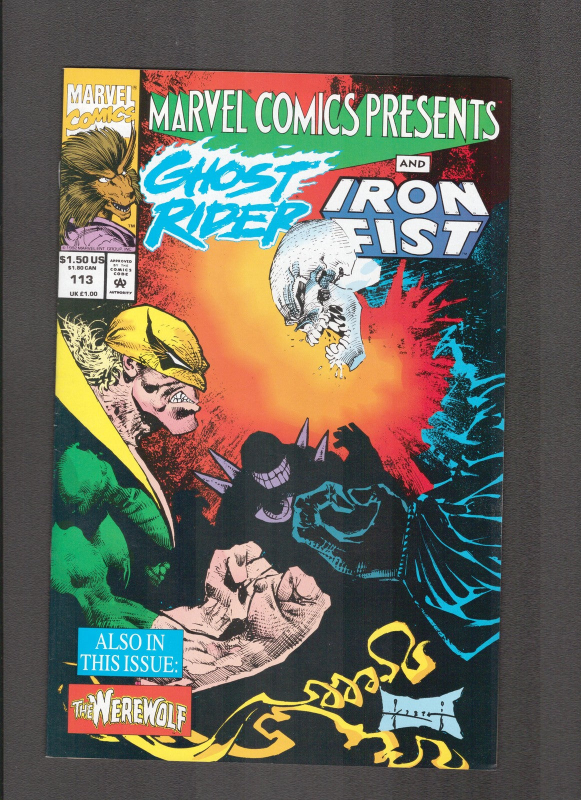 Marvel Comics Presents #113 (1992) Wolverine, Ghost Rider Marvel Comics