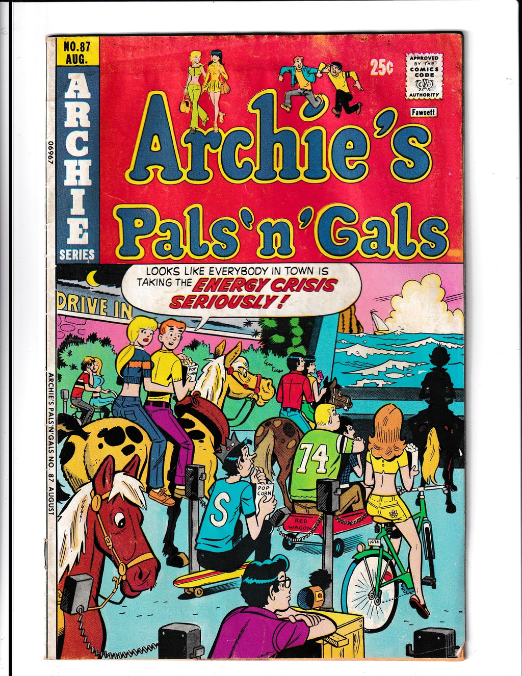 Archie's Pals 'n' Gals #87 (1974) Archie Comics