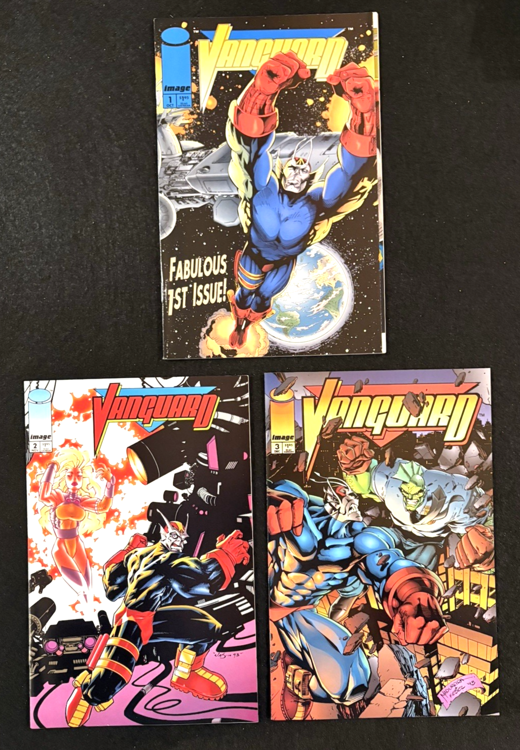 Vanguard - Run of Three #1-3 (1993) Image